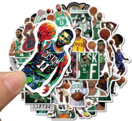 Odm NBA Celebrity Sneaker Die Cut Αυτοκόλλητα βινυλίου Αυτοκόλλητα για τηλέφωνο ψυγείου