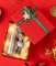 Χριστουγεννιάτικο μπισκότο σοκολατένιο μπισκότο κουτί επιλογής Santa Snowman Design