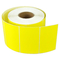 Αυτοκόλλητο αυτοκόλλητο ρολού χαρτιού Custom Yellow Thermal Barcode 58mm