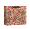 COA Γυναικεία Χειροποίητη Τσάντα Kraft Floral Shopping Τσάντα Λουλούδι Χάρτινη τσάντα