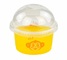 Μικρά πλαστικά PP κύπελλα επιδόρπιο ζελέ μάνγκο μιας χρήσης για παγωτό πουτίγκας
