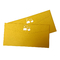 Πορτοκαλιά συνήθεια φακέλων της Μανίλα εγγράφου της Kraft που τυπώνεται με το λογότυπο ή τη σειρά